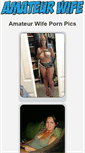Mobile Screenshot of amateurwifepornpics.com